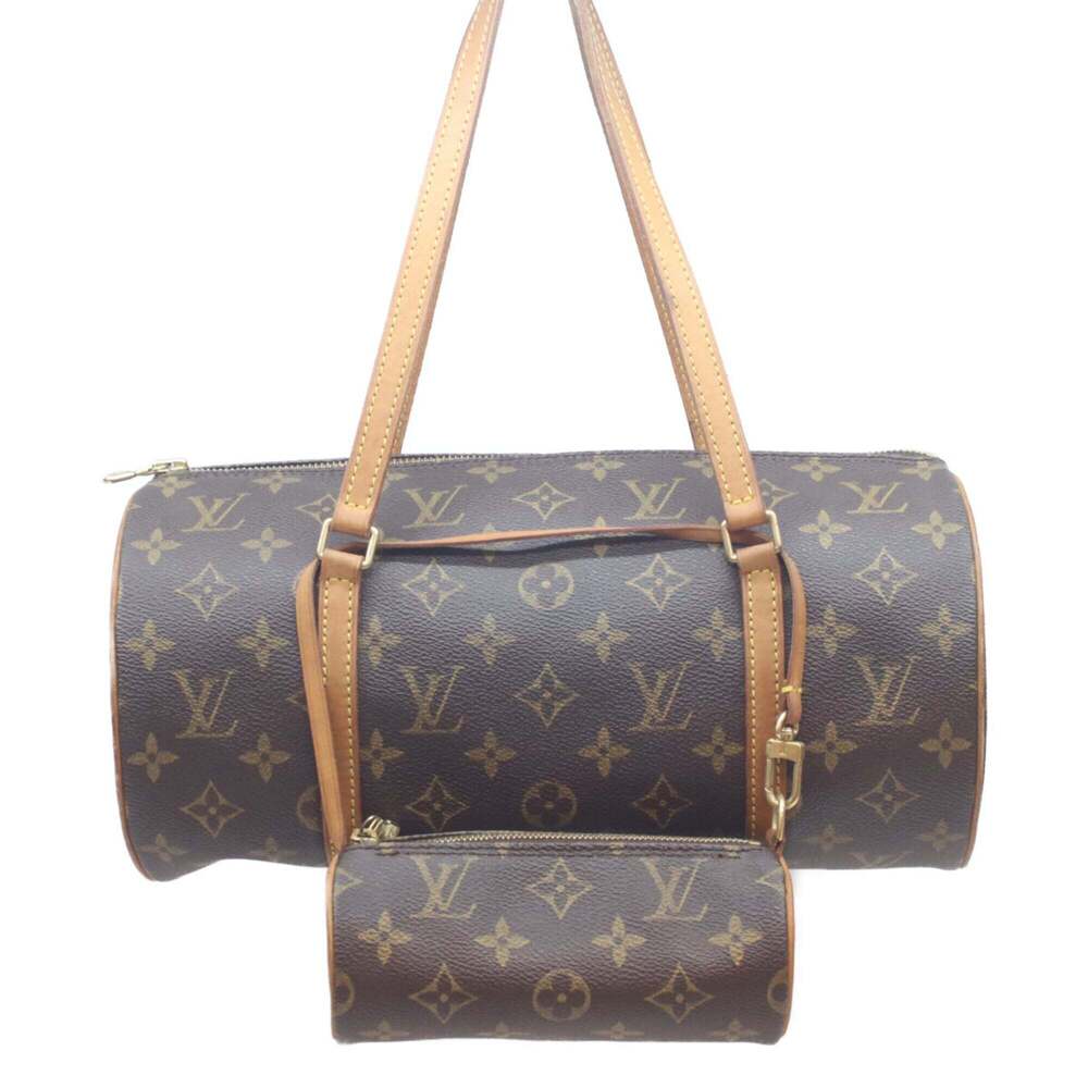 LOUIS VUITTON Brown Monogram Papillon 30 Bag